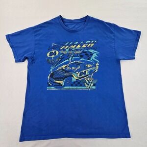 Van Halen 84 Blue Short Sleeve Cotton T-Shirt Men's L